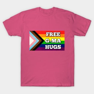 G-ma Hugs Pride Flag T-Shirt